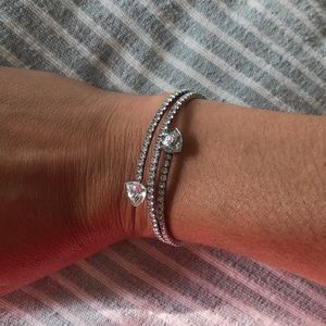 Swarovski wrap bracelet